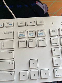 戴尔kb216有线巧克力多媒体打字键盘