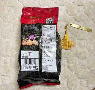 冬阴功味的啪啪通虾片，印尼旅游部官方推荐