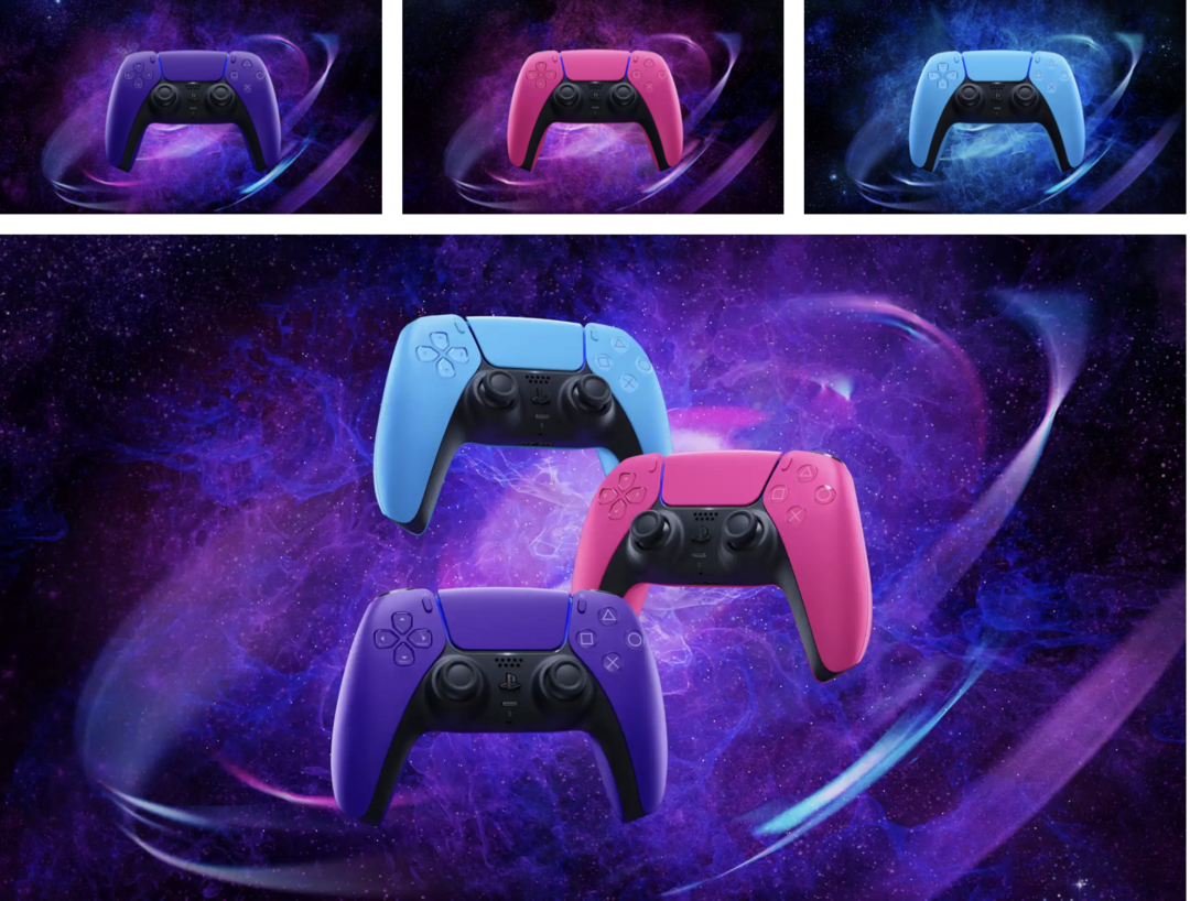PS5官方将发售全新配色的主机壳