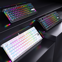 RK 推出 R87 RGB 有线机械键盘：TTC轴座、87键布局、全键热插拔