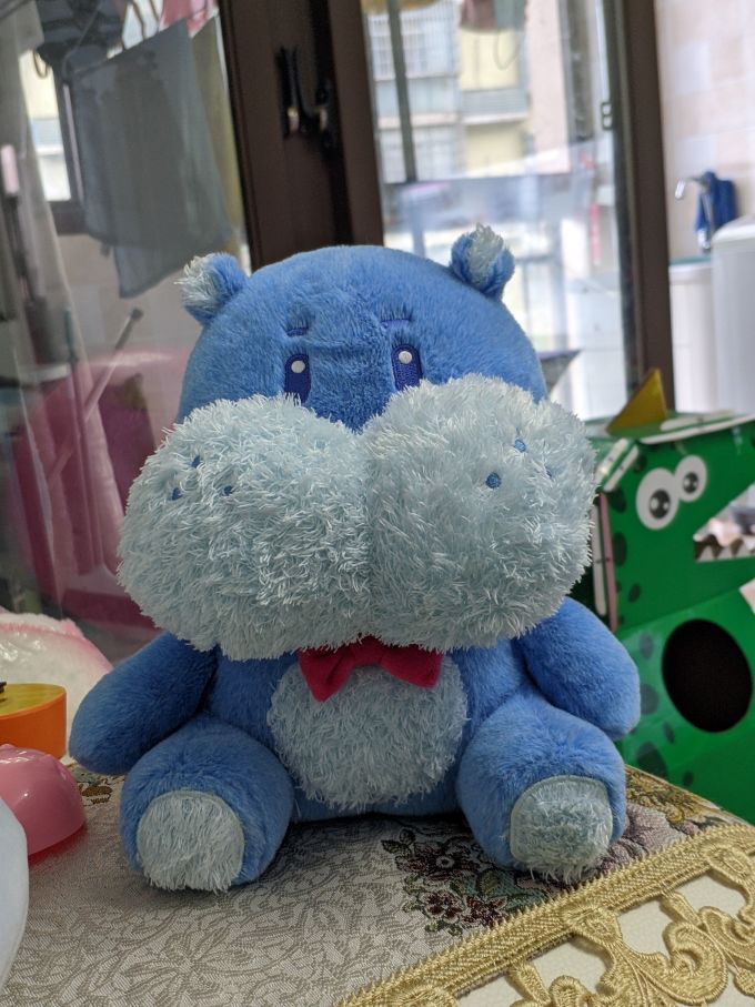 六一送女儿盒马玩偶