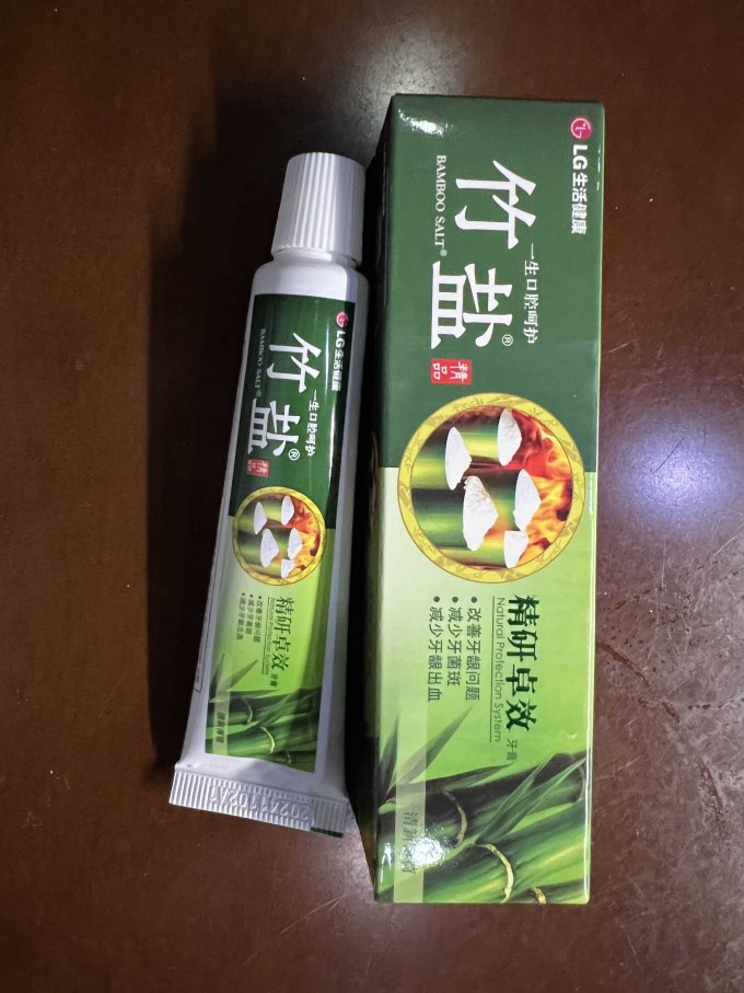 竹盐牙膏