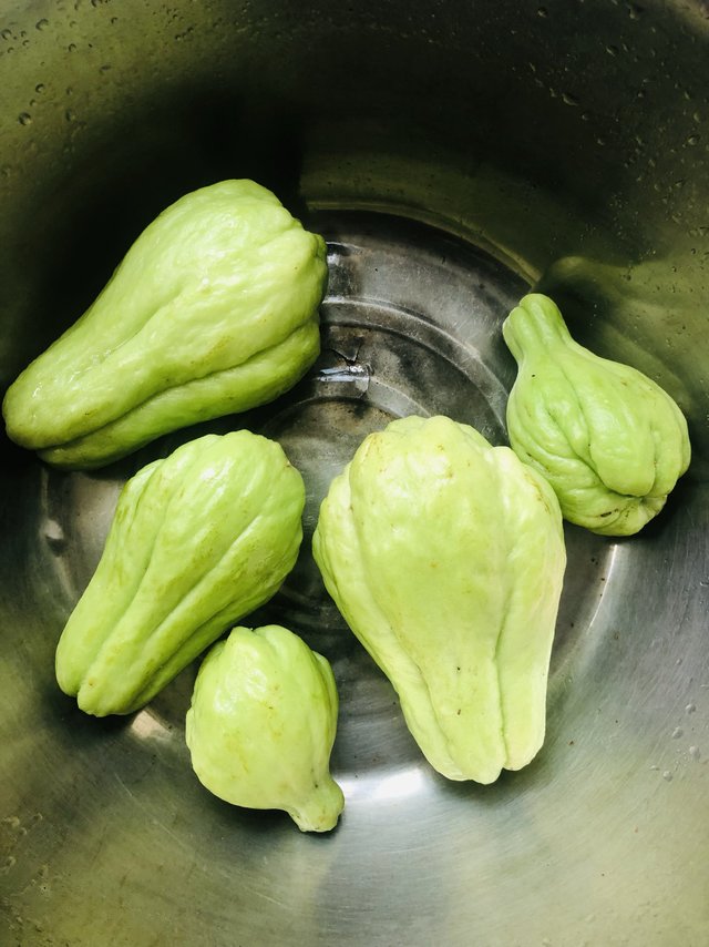 夏季时令蔬菜之佛手瓜，清脆且入味