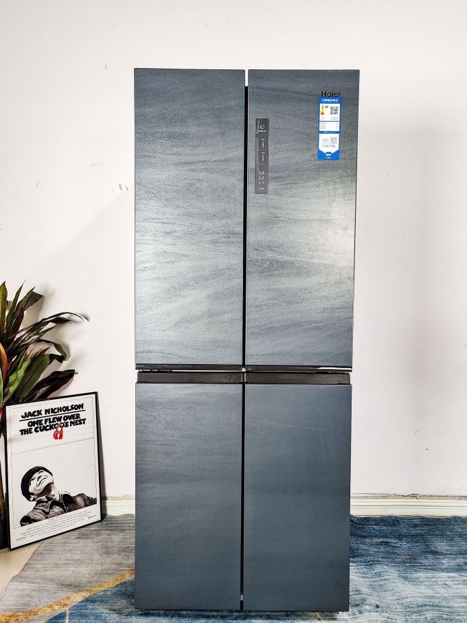 母婴囤货之选:海尔银河405升十字门冰箱