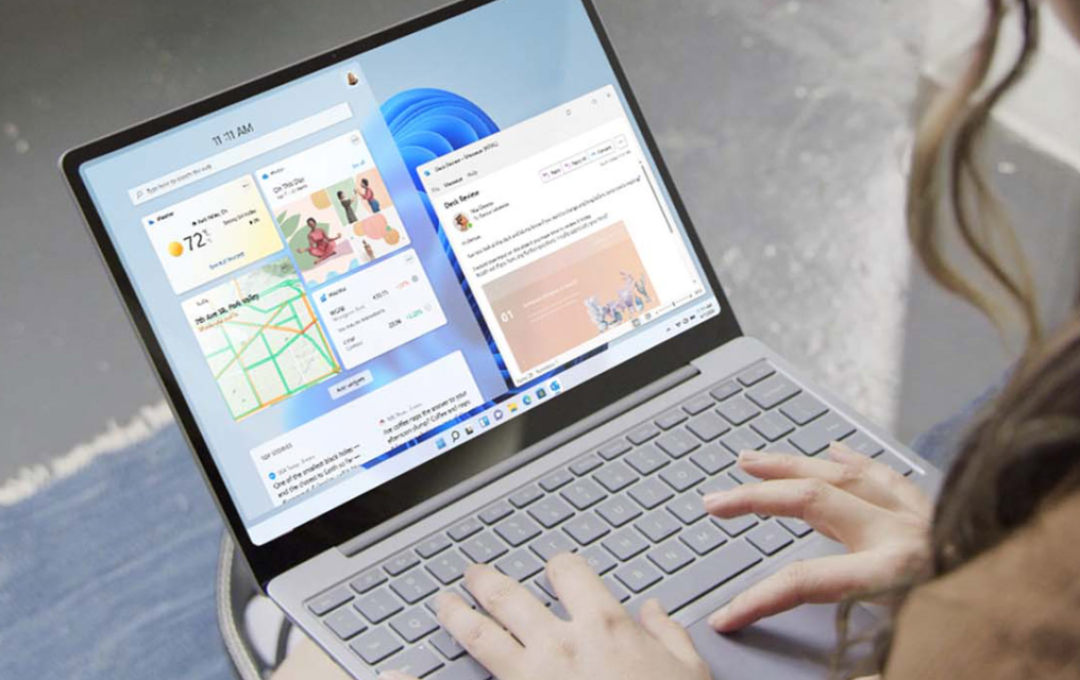 微软推出 Surface Laptop Go 2 ,12.4英寸触摸屏、英特尔处理器