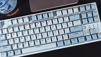 操作舒适布局合理，轴体安静触发灵敏-杜伽K320W机械键盘