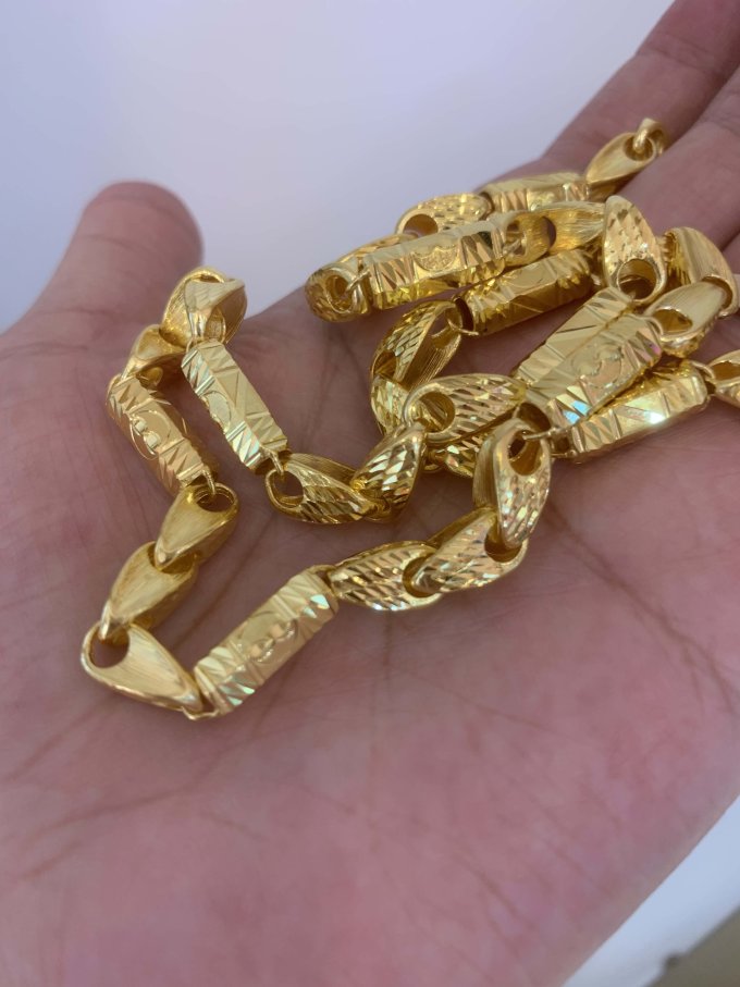 老庙黄金黄金项链