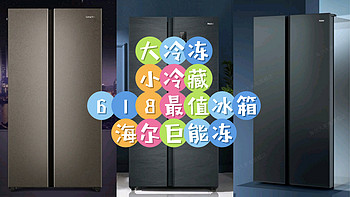 乐荐 篇四：大冷冻、小冷藏，618最值得购买的冰箱——海尔巨能冻冰箱，让冰柜扫地出门