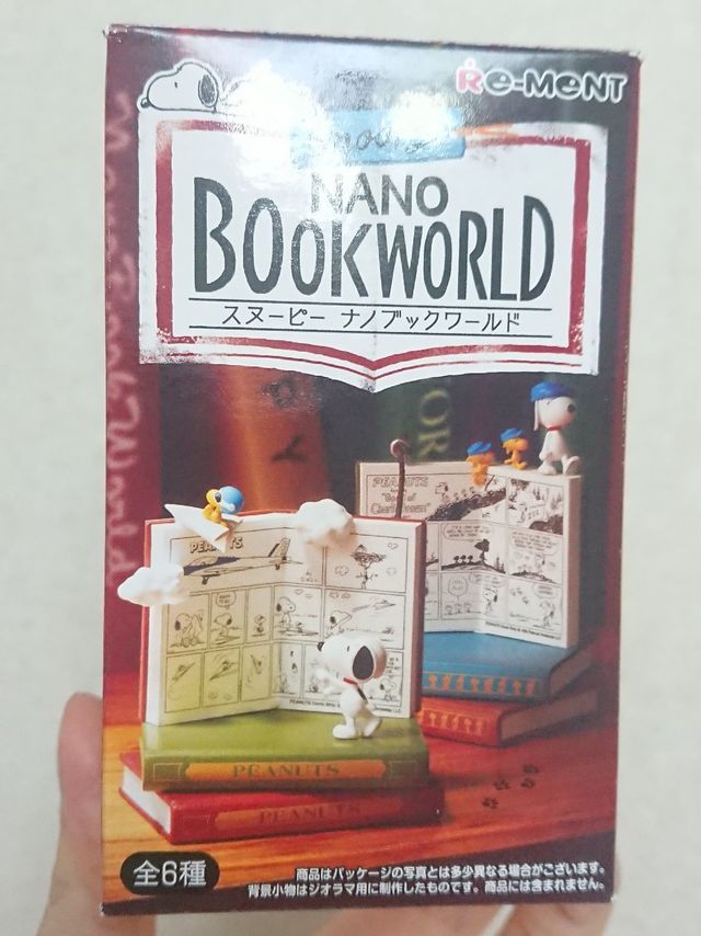 re-ment 史努比漫画场景
