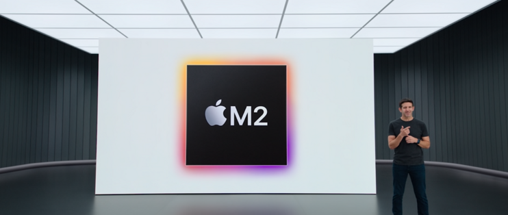 苹果发布M2芯片，并带来全新MacBook Air 和MacBook Pro 13 笔记本电脑_电脑整机_什么值得买