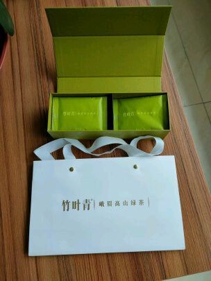 618买的竹叶青茶太好喝了