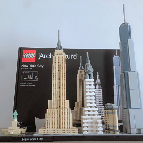 乐高LEGO天际线建筑系列21028纽约