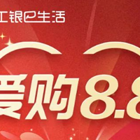 银行精选活动 篇四百二十五：6月8日周三，招行/中信/北京银行5折券、工行爱购8.8、平安月月狂欢8达标抽奖等！