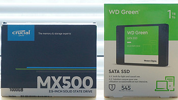 固态硬盘缓存真的很重要：MX500和绿盘对比评测