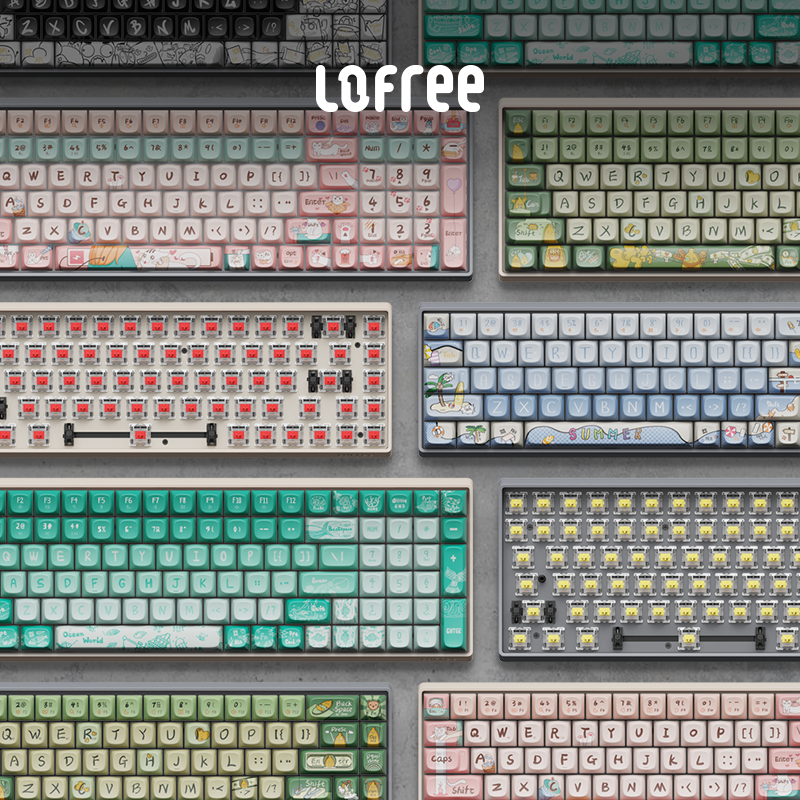 Lofree洛斐小翘，你的私人专属定制机械键盘