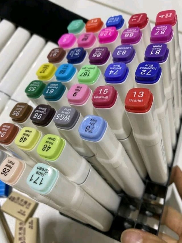 touch马克笔套装水彩笔油性双头马克笔