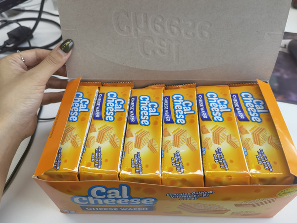 威化饼干浓浓的芝士味道