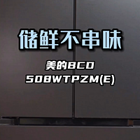 储鲜不串味—美的BCD-508WTPZM(E)