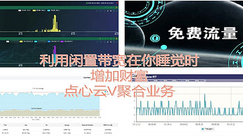 数码瞎折腾 篇七：利用闲置带宽在睡觉时增加财富：提高宽带利用率点心云多宽带复跑业务V聚合