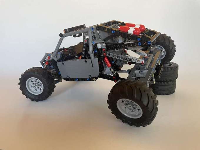 乐高积木42129奔驰卡车的另一种玩法