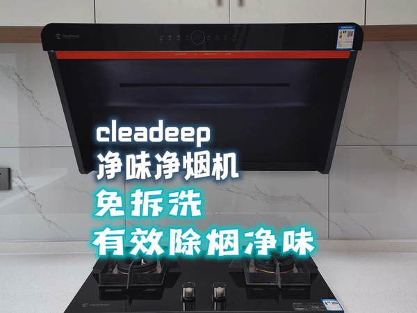 cleadeep澄一净味净烟机+猛火灶套装