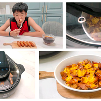 苏泊尔可视空气炸锅，做更多美食给家人享用