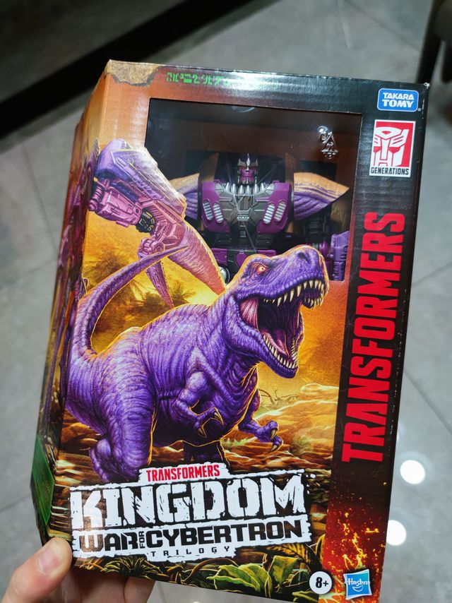 变形金刚王国系列霸王龙，好价加持变真香