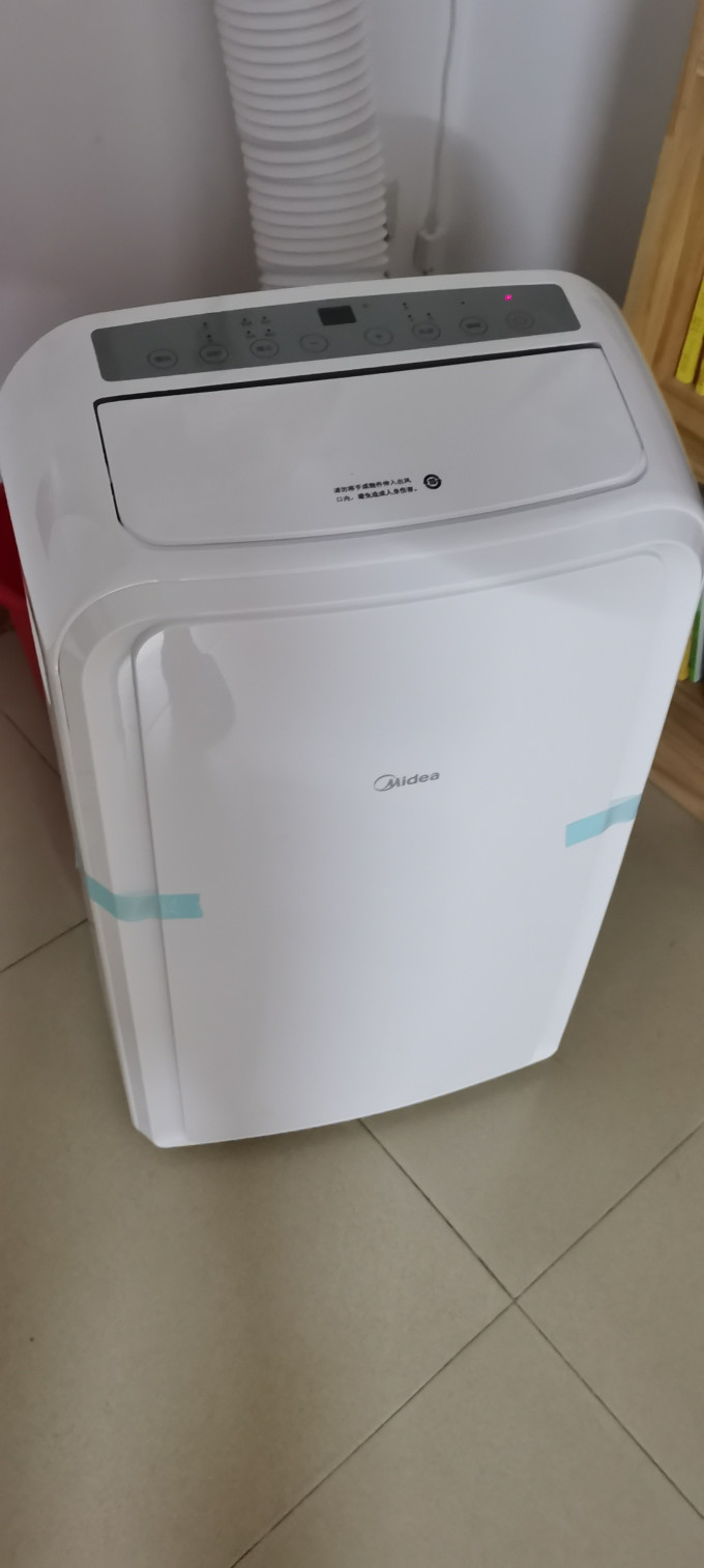 美的移动空调怎么样 外观材质:还可以吧 静音效果:..._什么值得买