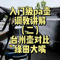 pa壶调教入门——绿田大嘴对比台州壶