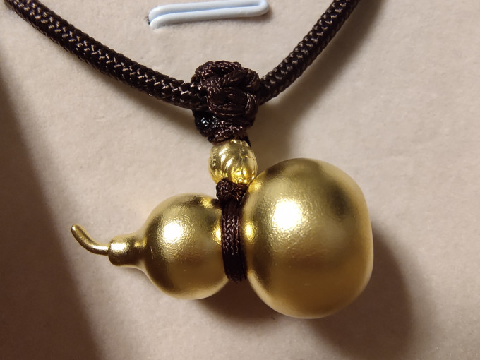 周生生黄金项链怎么样 小葫芦非常漂亮,趁着双十一用优._什么值得买