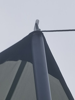 黑鹿铝合金天幕撑杆，2.8米的高度真的香