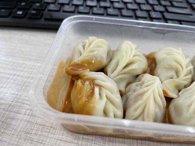 沾满花生酱的沙县蒸饺,经典的真香存在
