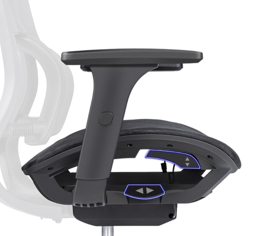 SITZONE上新平价人体工学椅，自适应腰枕+机械线控底盘+125度四档锁定