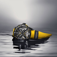 繁复精妙超高技术镂空潜水腕表——全新雅典潜水系列DIVER X镂空腕表劲黑款