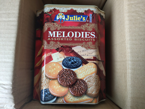 55元7大罐的进口夹心饼干真是屯对了