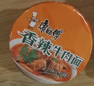 康师傅香辣牛肉面