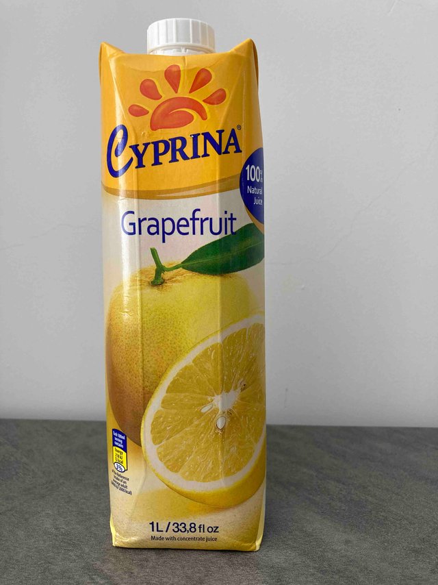 酸爽翻天的葡萄柚汁，真是个鬼才产品🍋