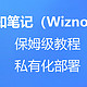  【保姆级教程】为知笔记（Wiznote） - 群晖Nas Docker私有化部署　