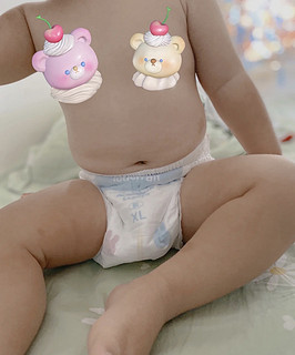 十个月的宝宝试一下新的拉拉裤-兔头妈妈
