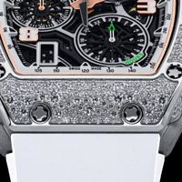 RICHARD MILLE钻石镶嵌款腕表 展现变幻莫测的绚烂光华