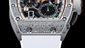 RICHARD MILLE钻石镶嵌款腕表 展现变幻莫测的绚烂光华