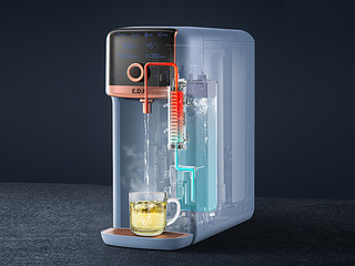 宜盾普蓝海豚净饮机让喝水变得更方便
