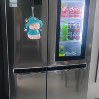 LG敲一敲643冰箱终于到手