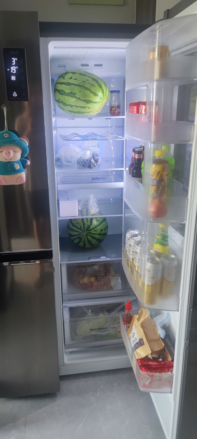 乐金多门冰箱