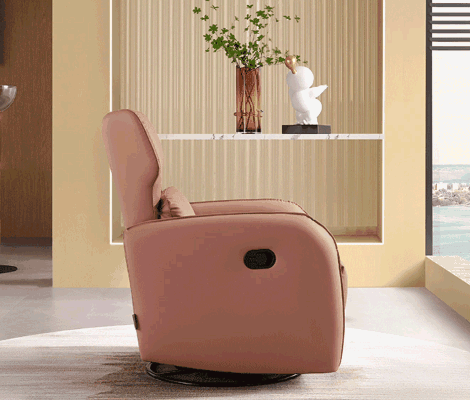 芝华仕上新「童话椅」，优雅尾鳍可躺可摇，360°自在旋转