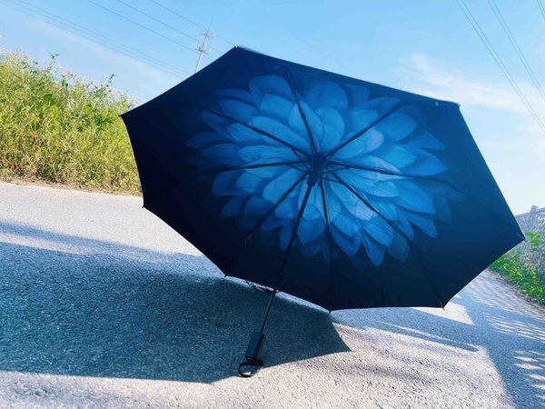 伞下直降11℃❓蕉下黑胶防晒伞绝了❗️