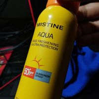 Mistine 防晒喷雾体验