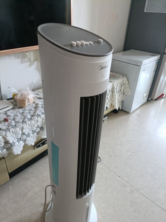 京东美的(midea) 家用空调扇净化加湿冷风扇大风量水冷塔扇节能冷风机