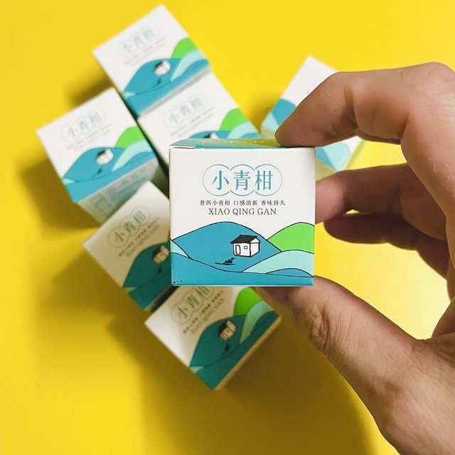 普洱小青柑茶，旅行、居家饮用都适合