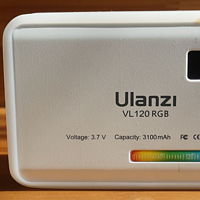 Ulanzi VL120 RGB补光灯 - 开箱+学习使用
